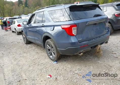 2021 Ford Explorer Xlt z USA, uszkodzony, nr VIN 1FMSK8DHXMGB13951